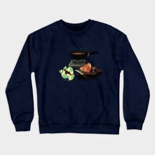 Breakfast Power Crewneck Sweatshirt